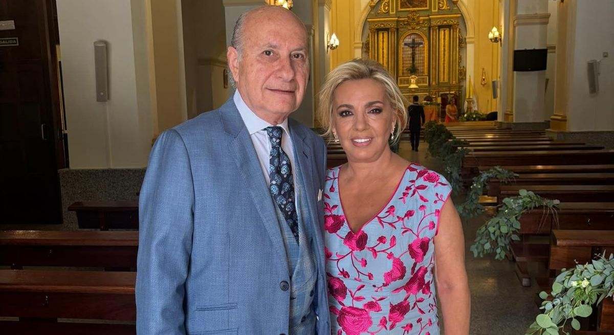 José Carlos Bernal junto a Carmen Borrego