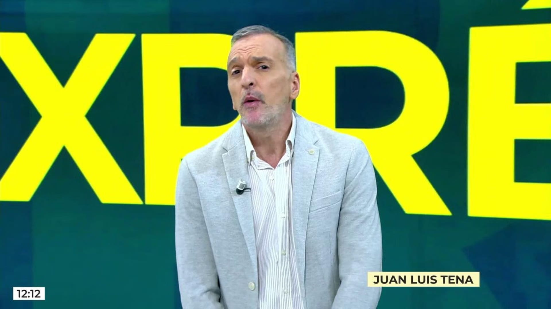Juan Luis Tena presenta la sección Express
