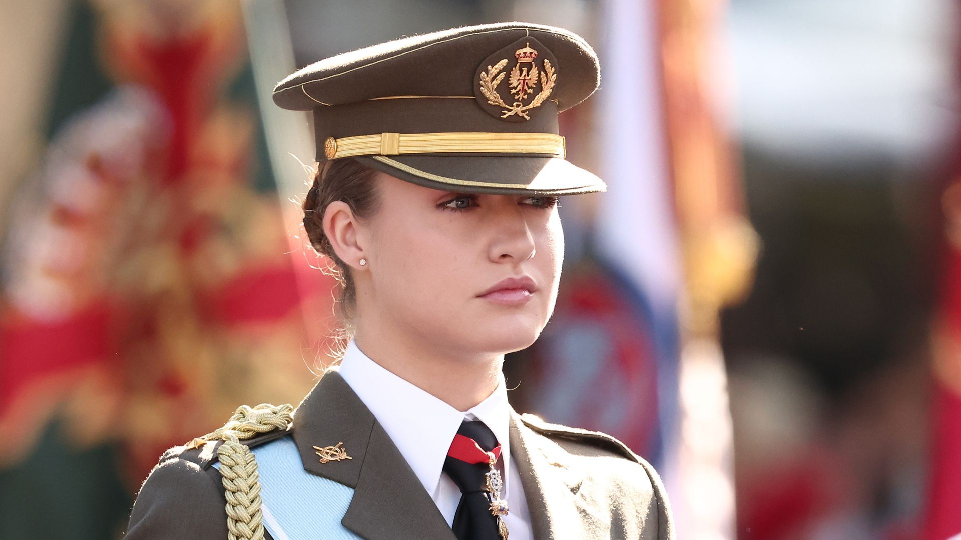 Leonor con uniforme de gala