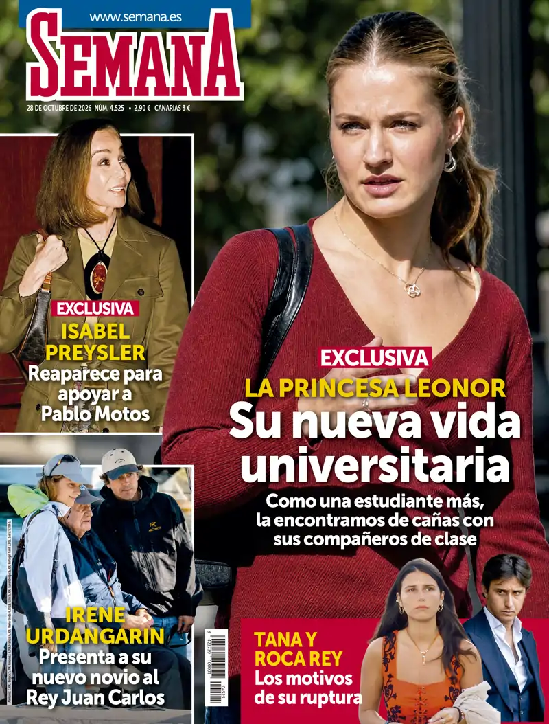 Portada de Semana sobre la vida universitaria de Leonor